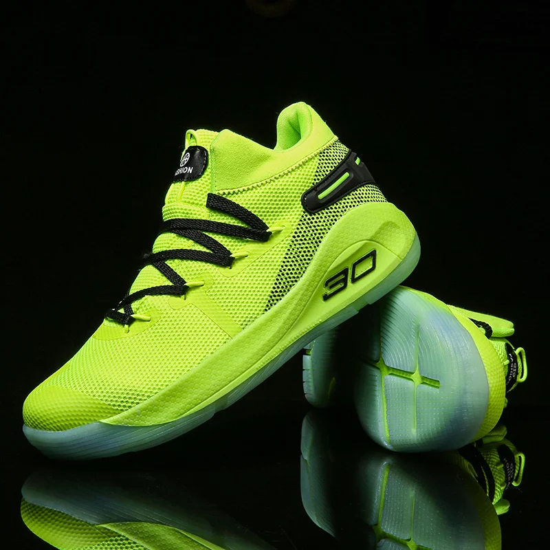 

Men Basketball Shoes Breathable Baskets Training Athletic Sneakers Men Sports Shoes Designer High Top Men's Basketball Sneakers