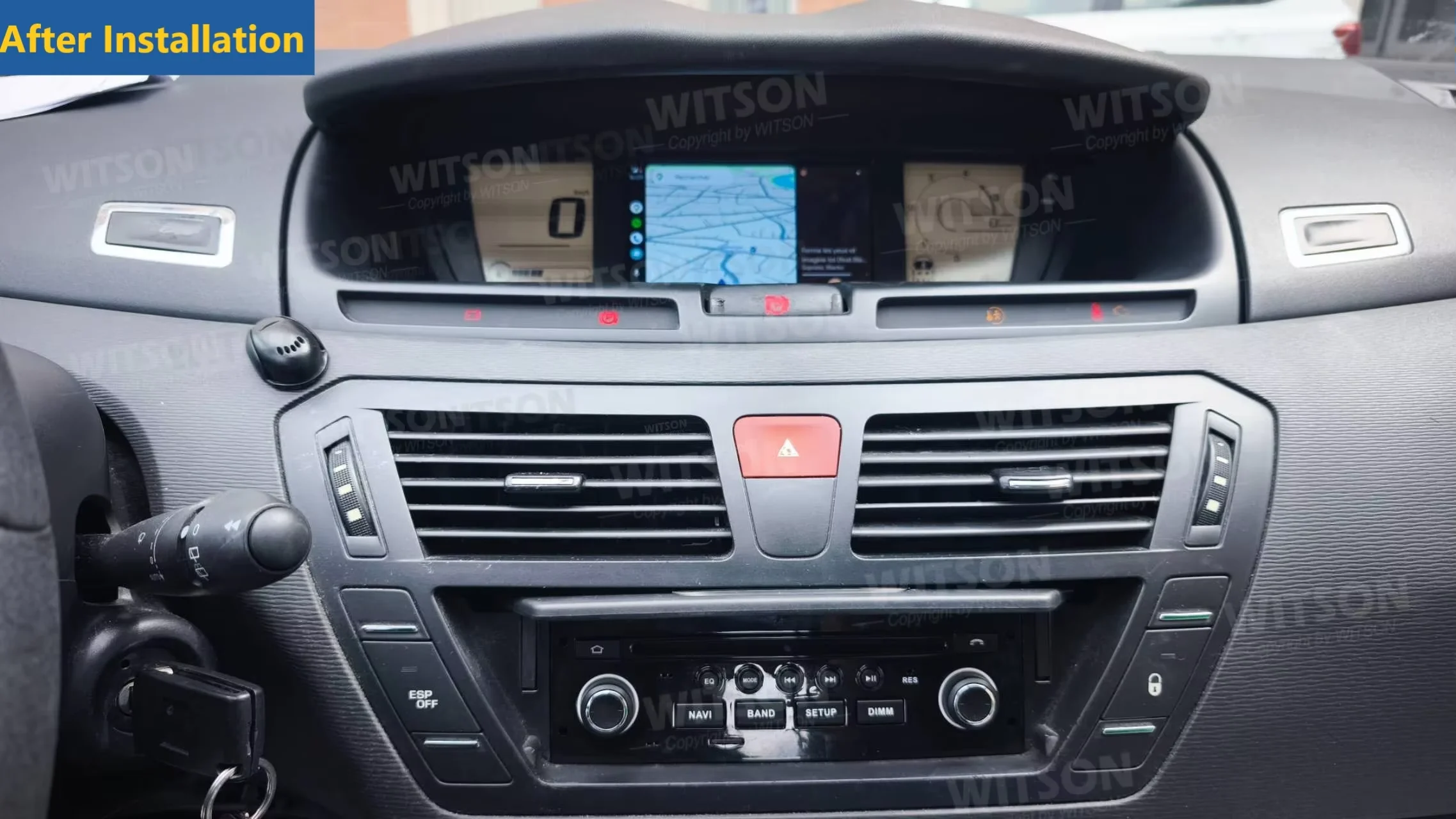 Фото Автомобильная магнитола AVGOTOP на Android для Citroen C4 Picasso 2006-2013 с GPS, Wi-Fi, аудиосистемой, поддержкой Carplay, стереосистемой и мультимедиа. №2