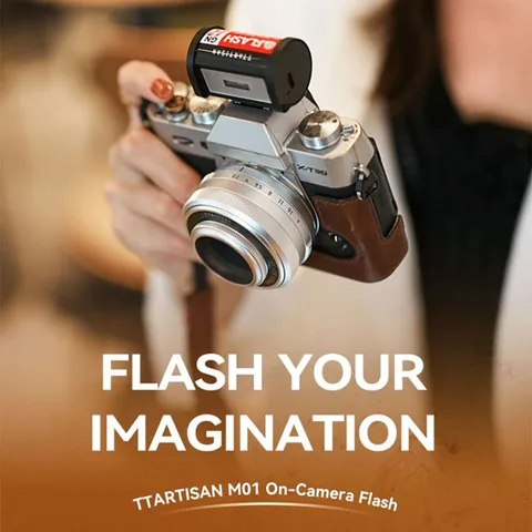 Беспроводной триггер вспышки TTArtisan J01 совместим с Fuji Nikon Canon Sony с креплением для горячего башмака