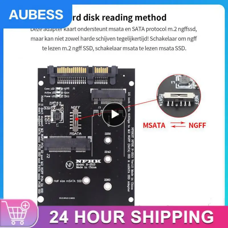 Конвертер адаптера M.2 SSD на 2 5 дюйма SATA NVMe NGFF в SFF-8639