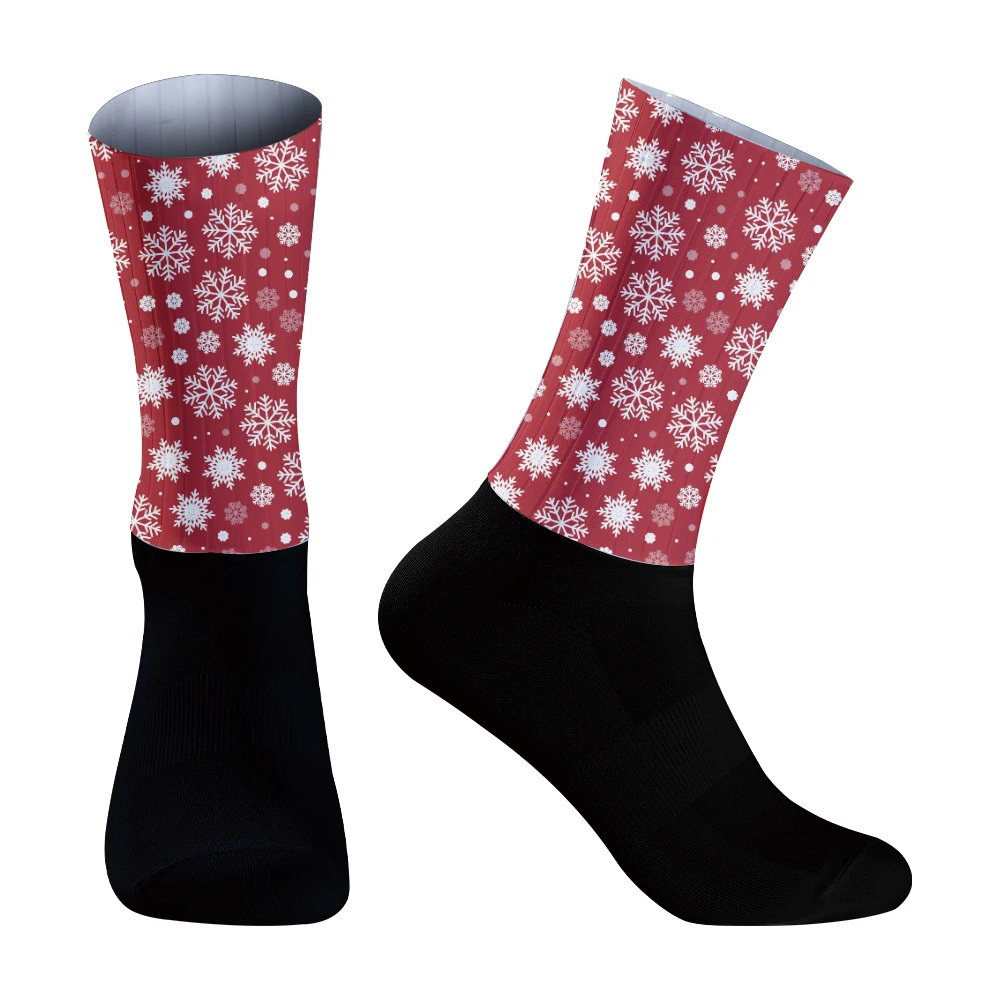 2024 Новые велосипедные носки нескользящие силиконовые летние воздушные мужские