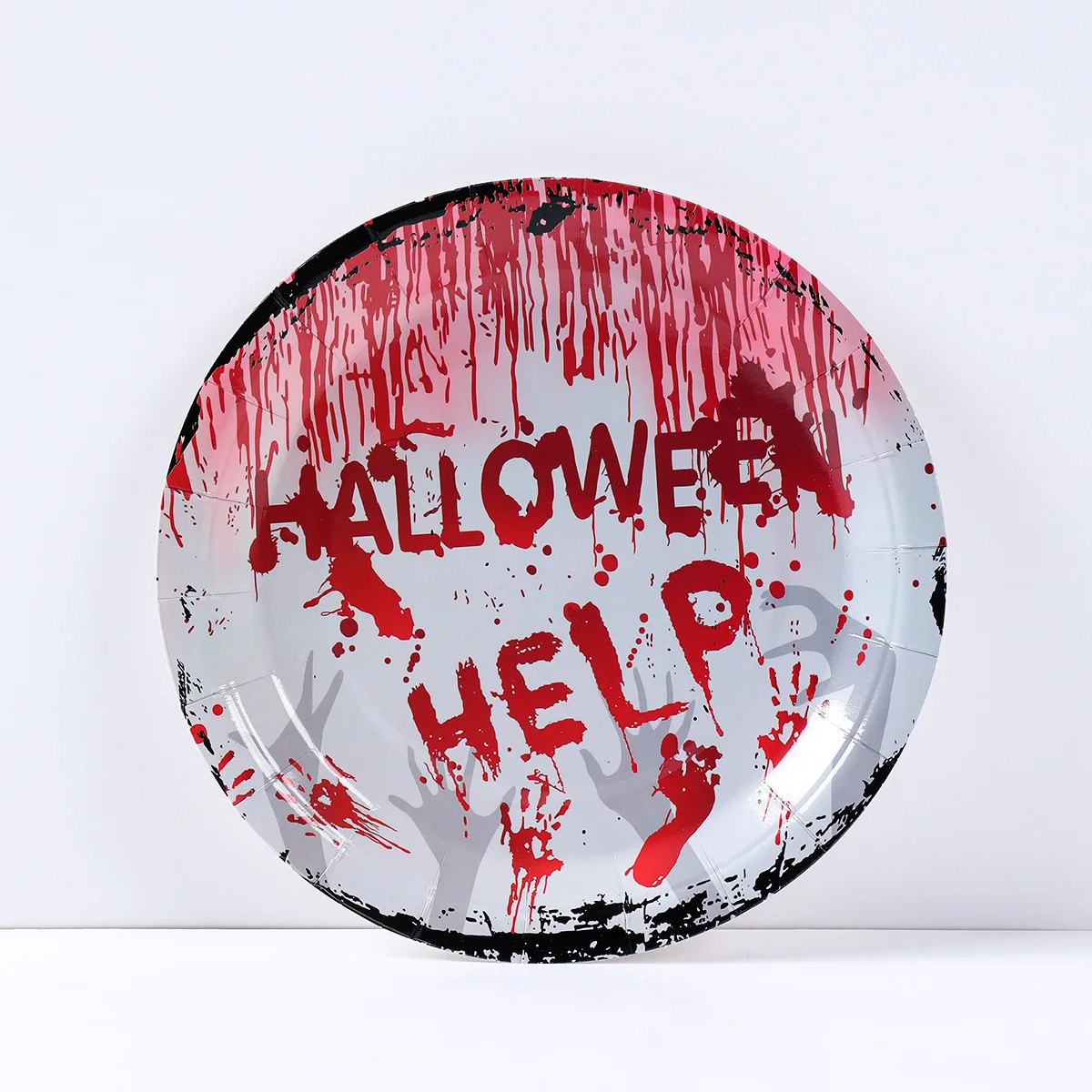 Ручные одноразовые бумажные тарелки для Хэллоуина