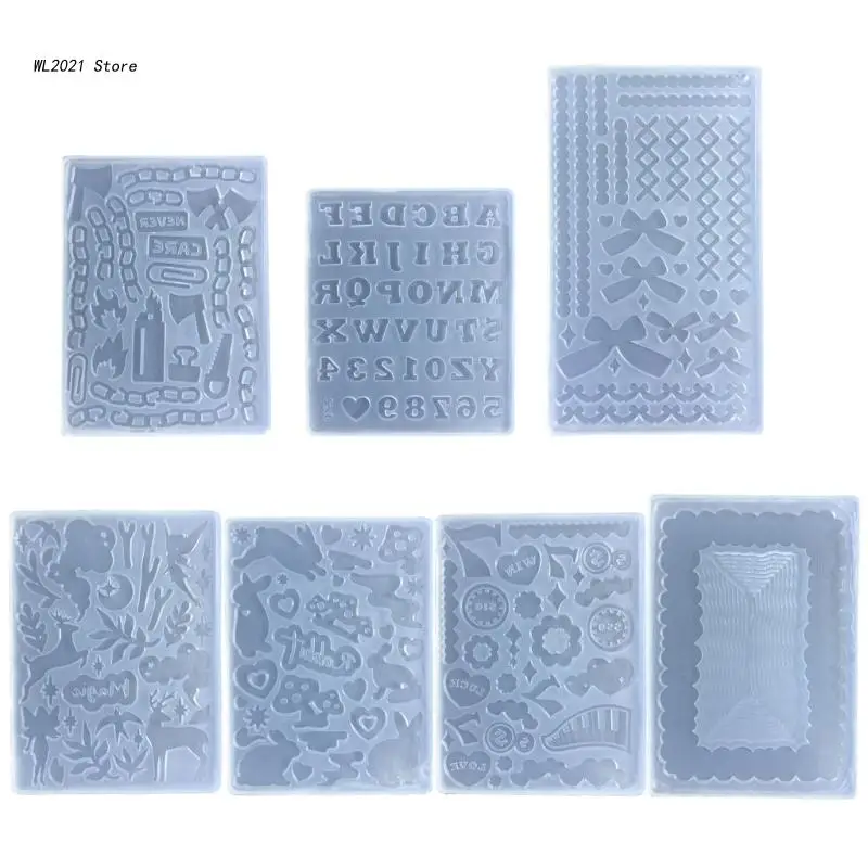 

Photo Frame Silicone Mold Picture Frame Decorations Ornament Epoxy Resin Mould