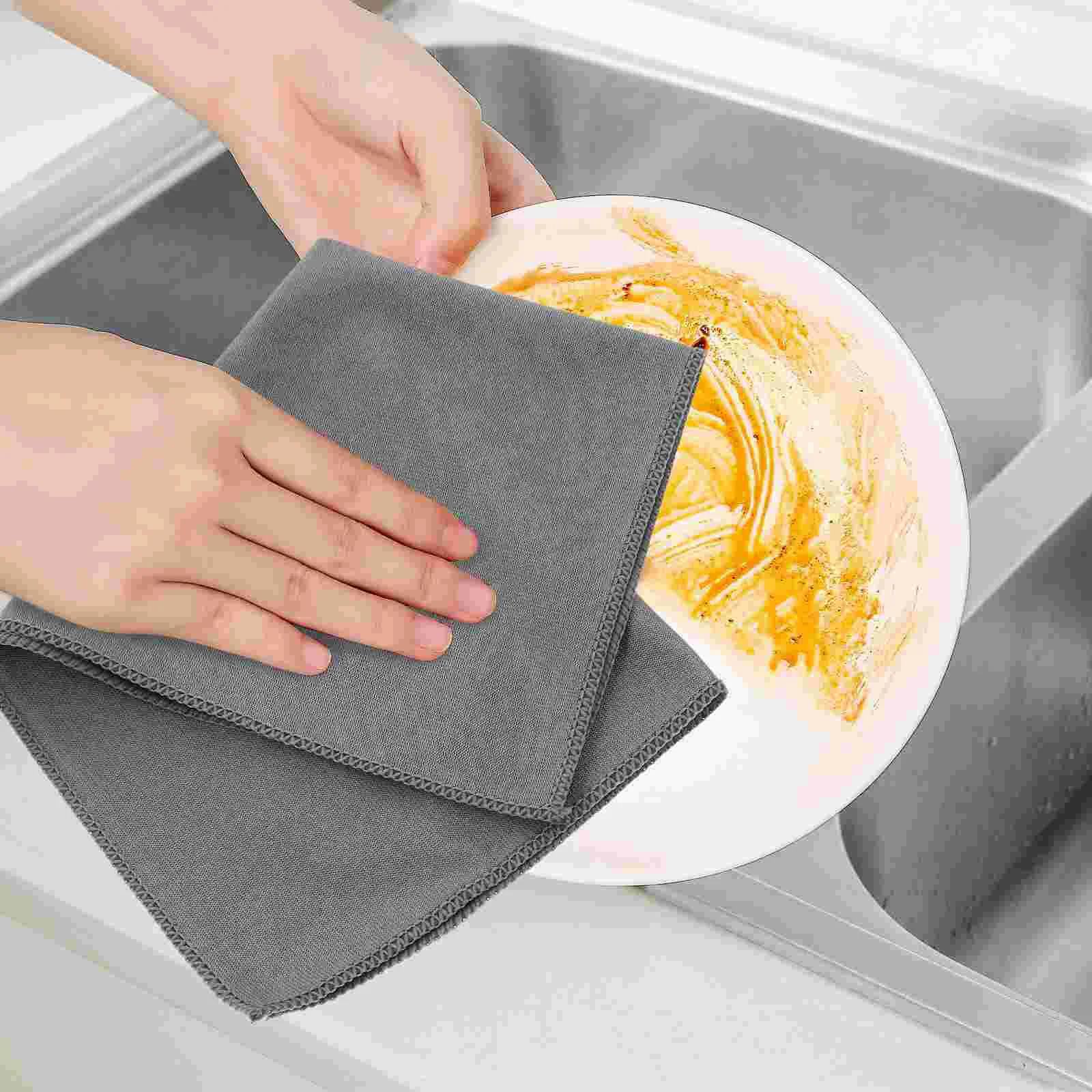 4-шт салфетки для чистки стекла зеркал кухонные мытья посуды очки