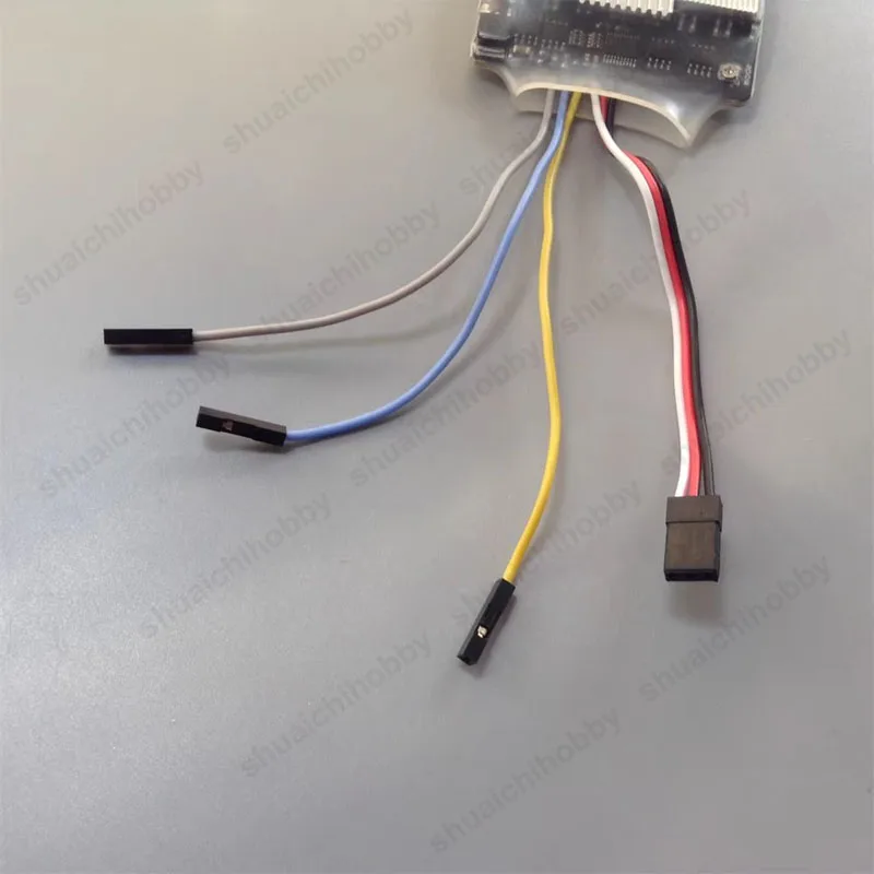 Фото 1 шт. 15Ax4 4CH двусторонняя матовая ESC поддержка Mix Control 2-4S Lipo для RC Tank Mecanum модель автомобиля плата контроллера скорости №4