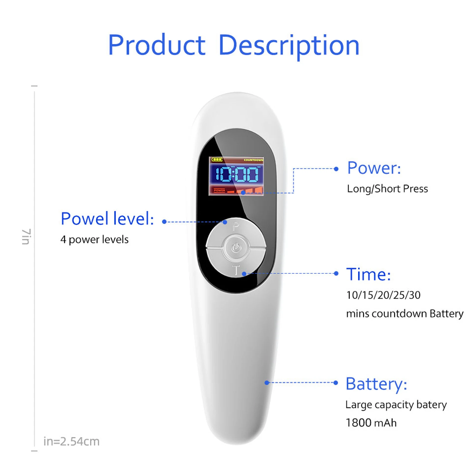 Лазерное терапевтическое устройство LASEPREHT 808 нм 650 для облегчения боли ручные