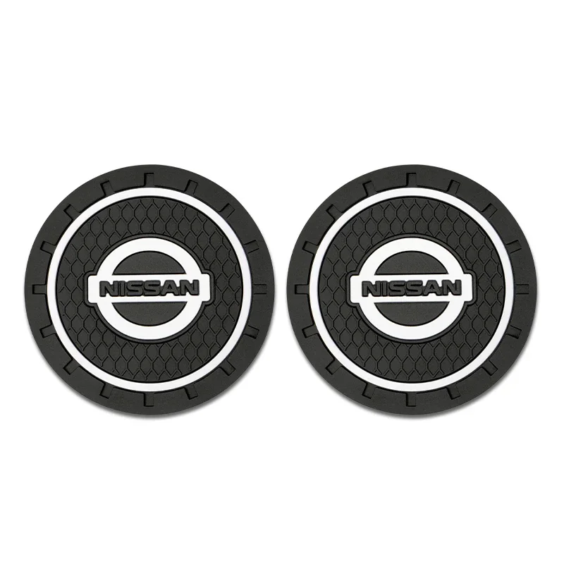 

Автомобильный противоскользящий силиконовый держатель для чашки с водой, подставка для напитков для Nismo Nissan Qashqai Juke X-Trail Patrol Note Leaf Altima Maxima