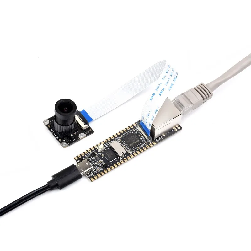 LuckFox Pico Plus RV1103 Linux Микроплата разработки включает процессоры ARM Cortex-A7/RISC-V MCU/NPU/ISP