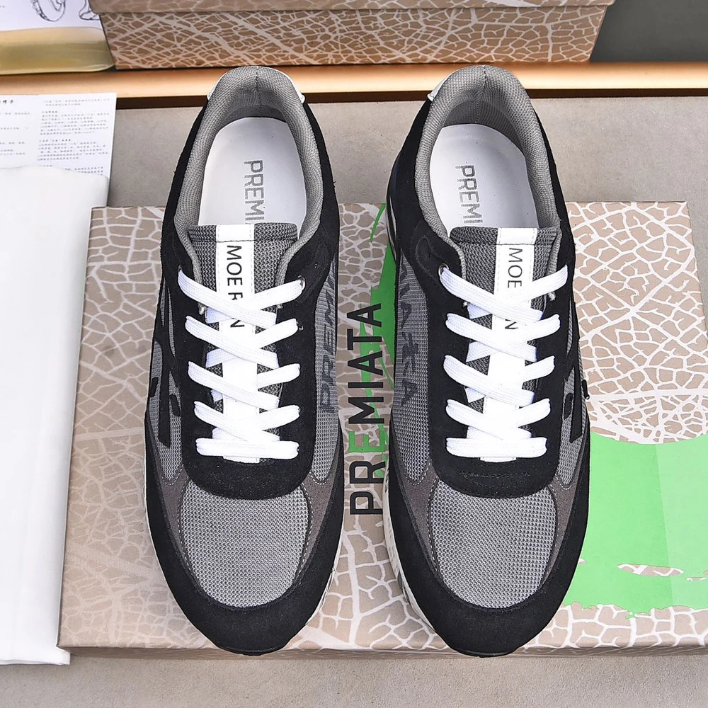 PREMIATA/мужская легкая роскошная нишевая простая удобная сетчатая дышащая