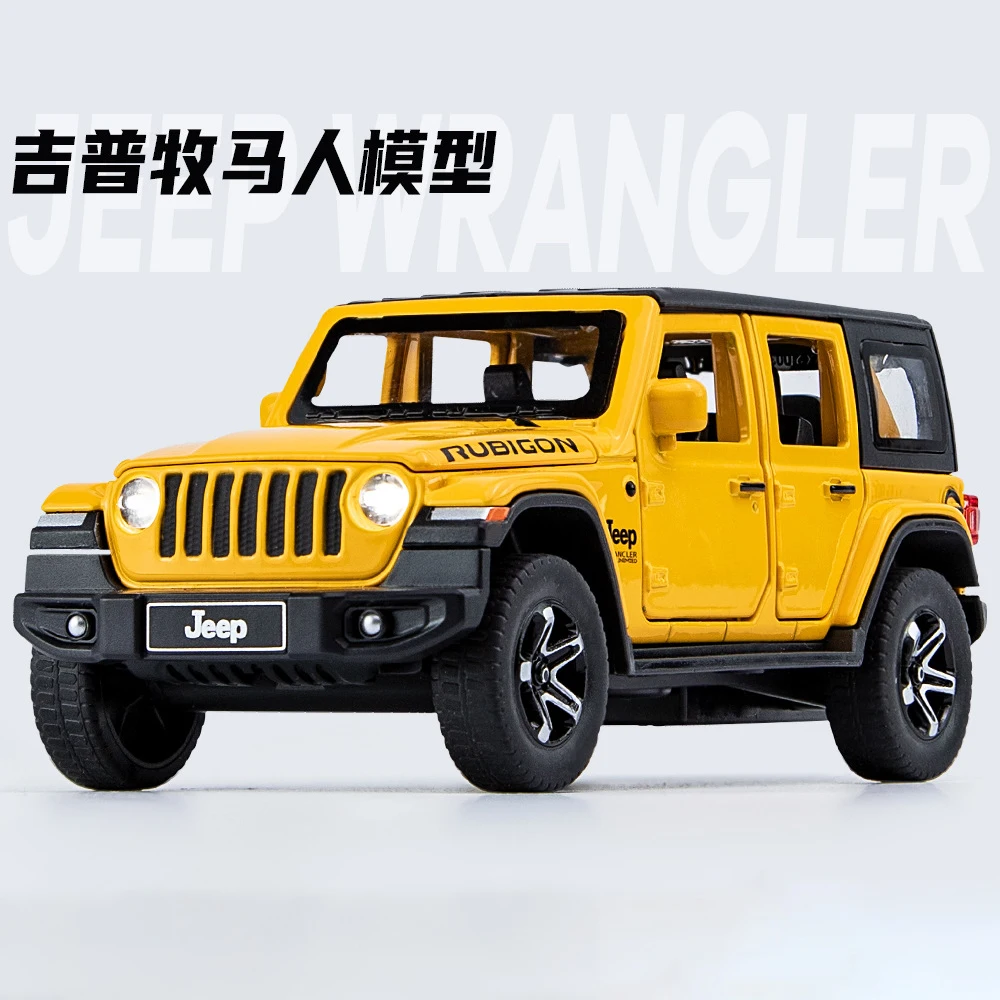Toy High Simulation Sound And Light Off-road Alloy Collection Toy Car For Children