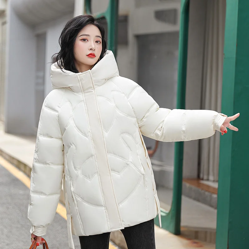 New Winter Women Jacket Warm Parkas Female Thicken Coat Cotton Padded Hooded Outwear Casual Loose Women Snow Parka Jackets