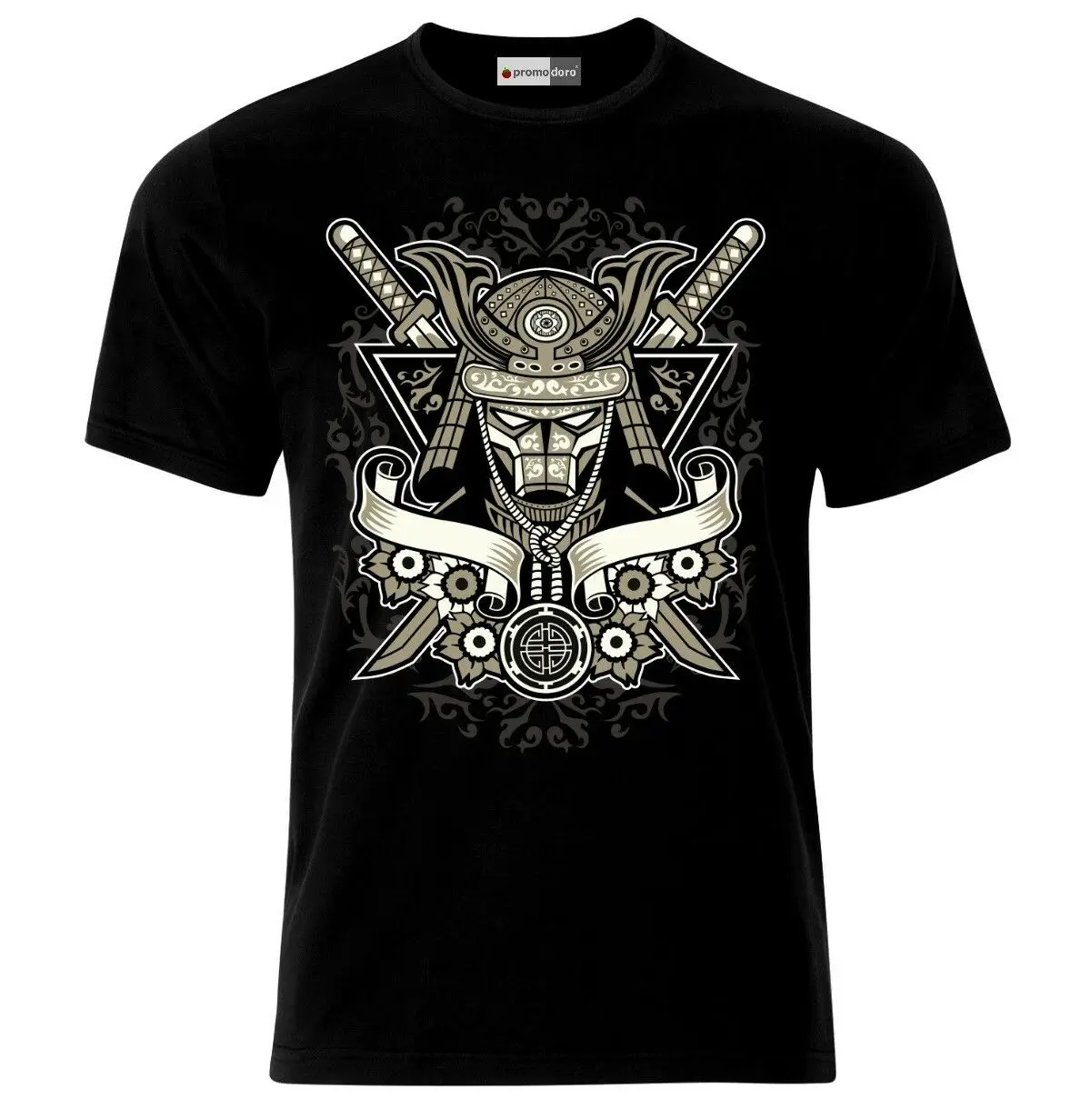 

Samurai Sword Japanese Warrior Yakuza Bushido Shogun T-Shirt. Summer Cotton Short Sleeve O-Neck Mens T Shirt New S-3XL