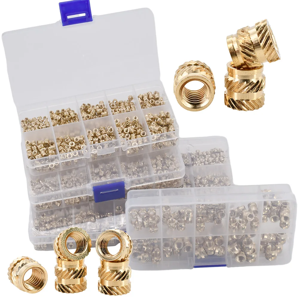 Нагревательный набор гайка с кольцевой вставкой из латуни M2 M2.5 M3 M4 M5 M6