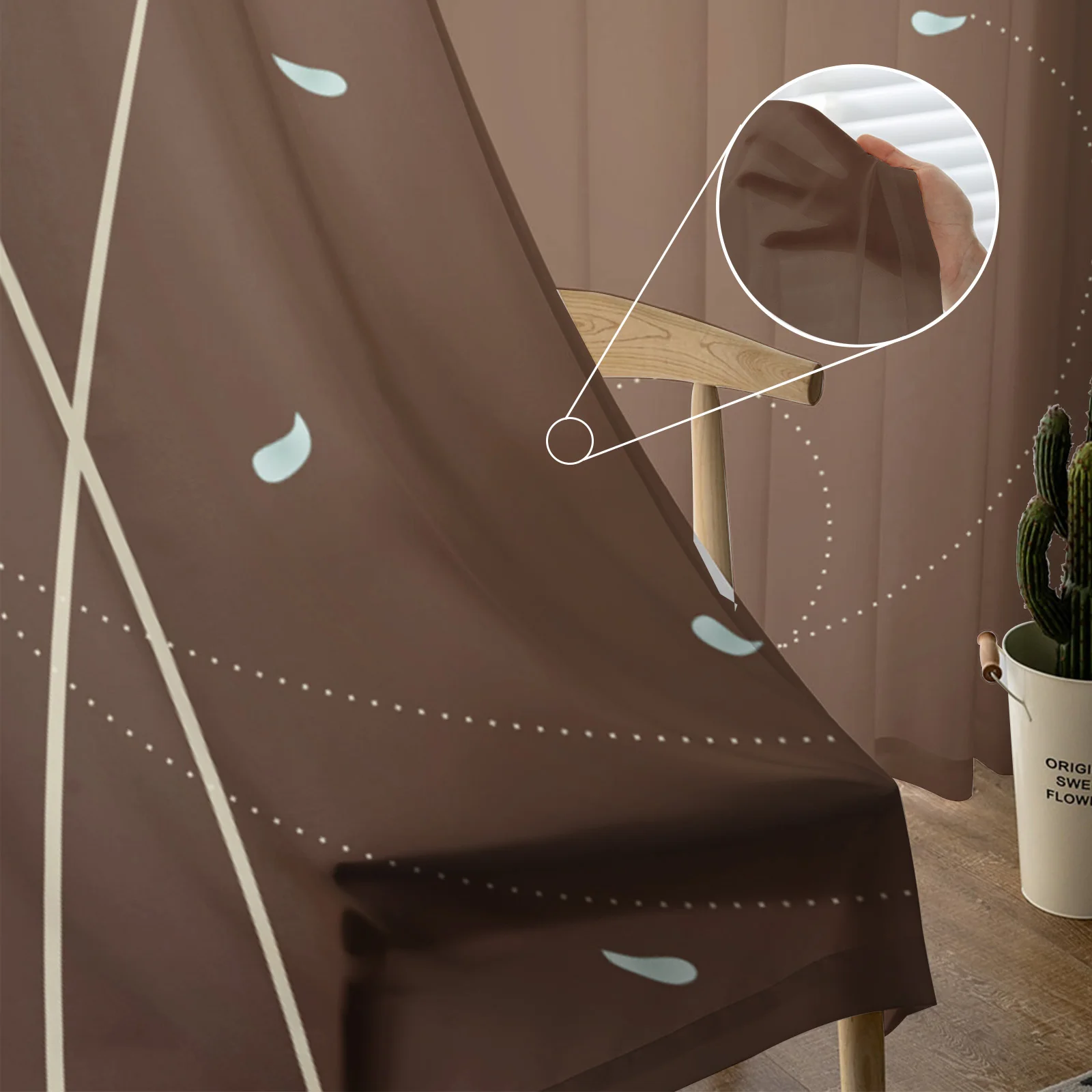 Голубые Одуванчики прозрачные Занавески для гостиной вуаль окна жалюзи спальни