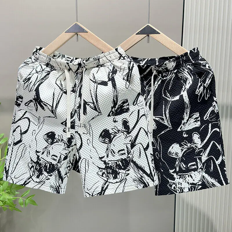 Мужские летние шорты Nike печатные