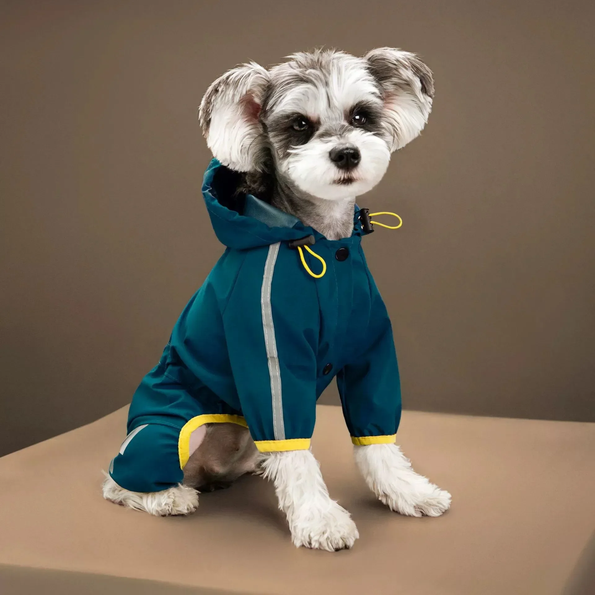 

Pet Clothes for Chihuahua Maltese Rain Coat Small Medium Dogs Dog Raincoat Reflective Waterproof Jumpsuit Raincoat Dogs Overalls