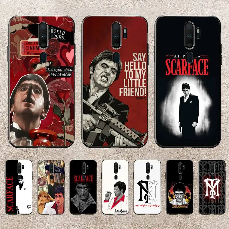 

Scarface 1983 Film Al Pacino Movie Phone Case For Redmi 9A 8A 6A Note 9 8 10 11S 8T Pro K20 K30 K40 Pro PocoF3 Note11 5G Case