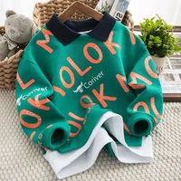 childrens clothing boys hoody lapel polo shirt childrens tops spring and autumn2022children and teens bottoming shirt t shirt