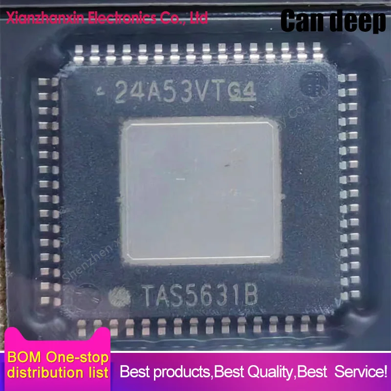 

1pcs/lot TAS5631B TAS5631BPHDR QFP64 Audio amplifier in stock