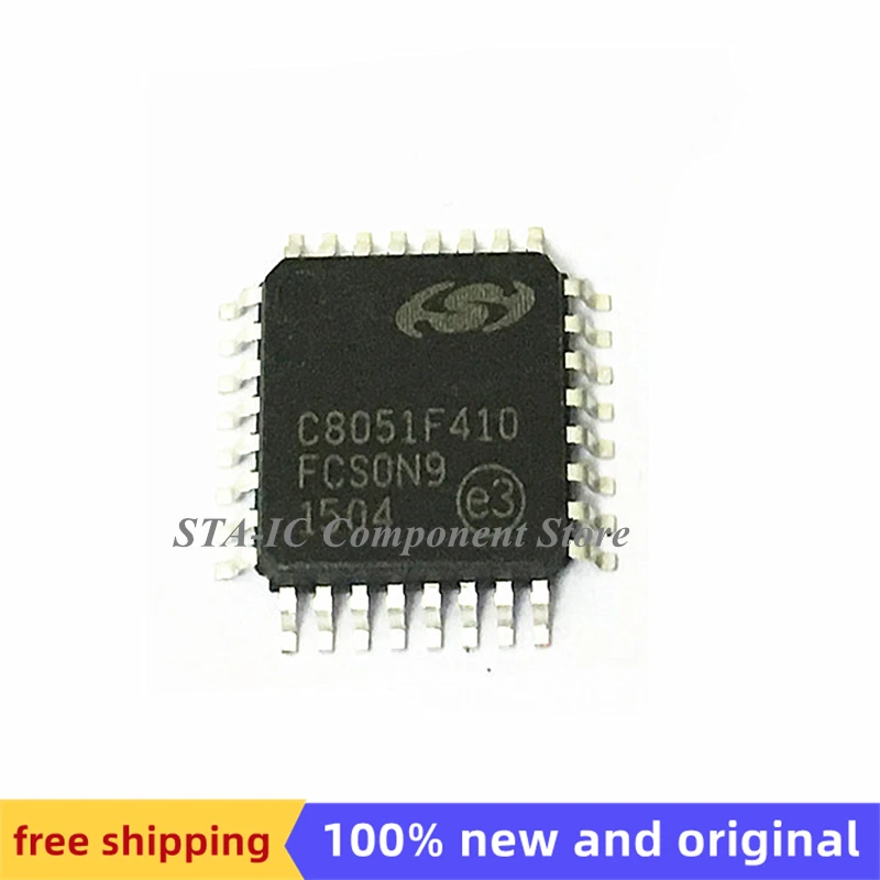 

C8051F410-GQR LQFP32 C8051F410 новый оригинальный Бесплатная доставка