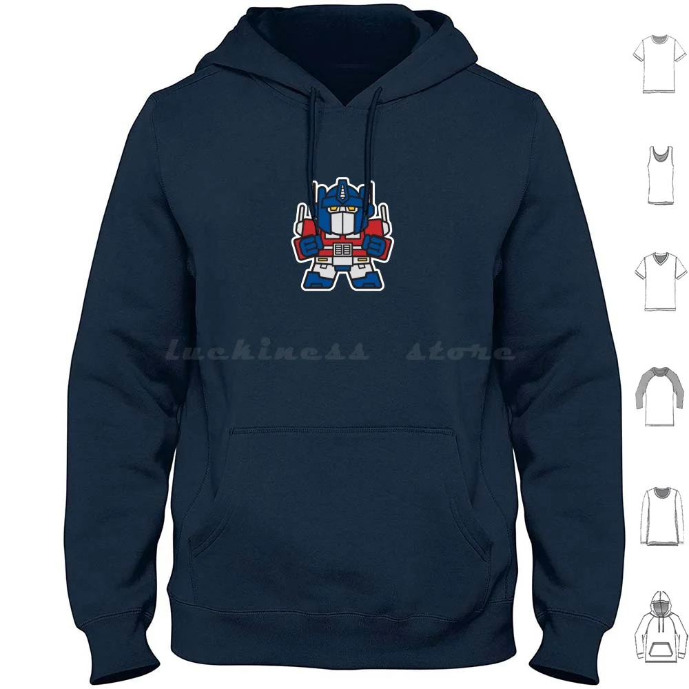 Милая Толстовка mitesize Chibi с длинным рукавом Autobot милая забавная робот-игрушка