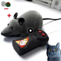 wireless remote electronic rat cats toy plush mouse kitten novelty fidget toy funny pet items pets gift cat toys cat accessories