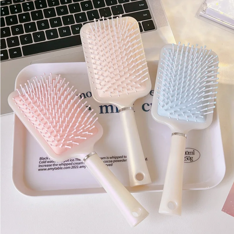 

HEALLOR Airbag Massage Comb Flat Comb Ladies Temperament Long Hair Curly Hair Air Cushion Comb Student Girl Home Styling Tool