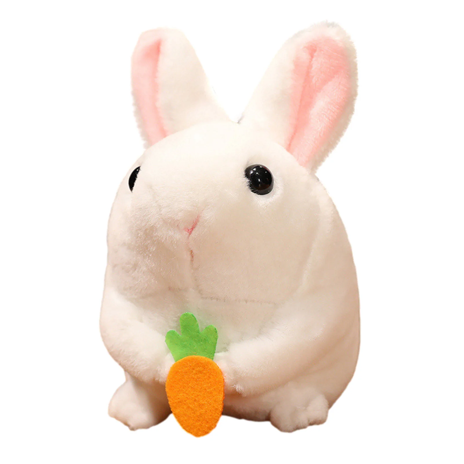

Плюшевый кролик с хвостом, вращающийся Кролик с хвостом, зайчик, тянущий проволочный кролик, игрушки для детей, реалистичный кролик с животн...
