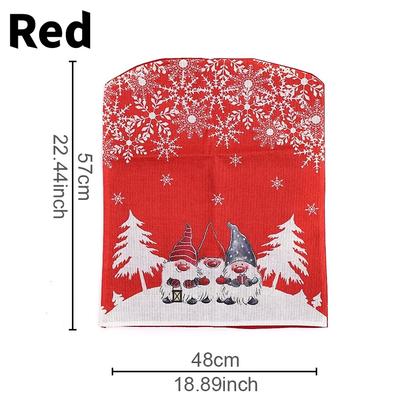 

Праздничные чехлы на стулья, 2 шт.