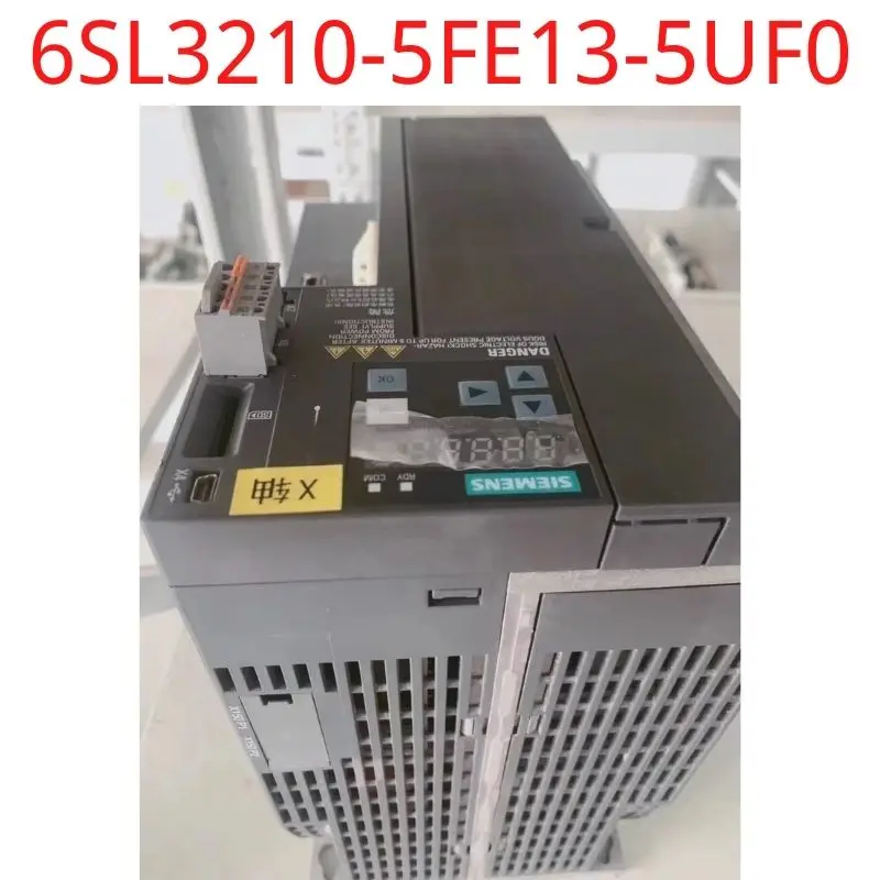 

used Siemens test ok 6SL3210-5FE13-5UF0 SINAMICS V90, with PROFINET Input voltage: 380-480 V 3 A -15%/+10% 13.8 A 45-66 Hz Outpu
