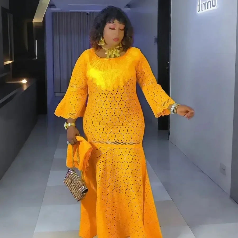 Африканские вечерние платья для женщин осенние африканские свадебные макси с