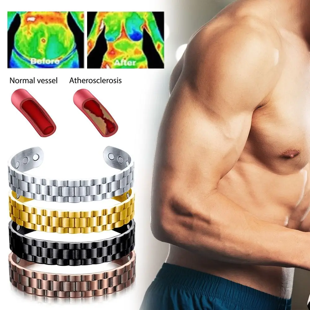 

Терапевтический браслет для контроля уровня сахара, браслет для магнитной терапии для мужчин для поддержания уровня сахара