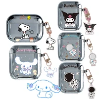 kuromi cinnamoroll suitable airpods 1 2 protective sleeve airpods pro protective shell electroplating bluetooth headset sleeve