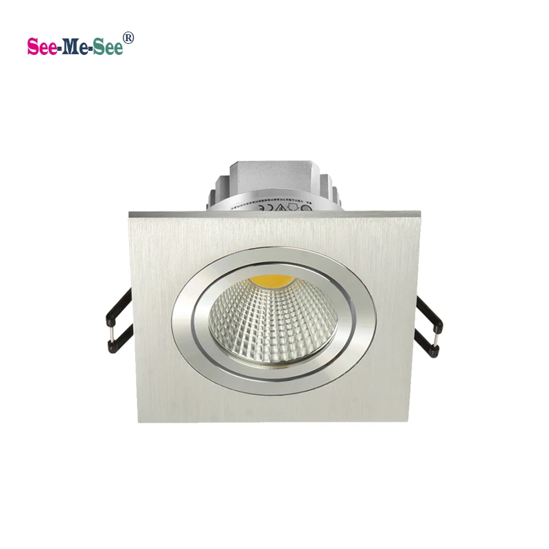 

5PCS Led COB Downlight Square 3W 5W 7W 9W 12W 15W 18W 20W 30W 40W LED Ceiling Recessed Dimmable Aluminium Alloy Lamp Spot Light