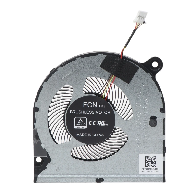 

DC Brushless Laptop Cooling Fan Heatsink for acer Spin5 SP513-41 DFS5K12114464K EP Notebook Radiator DC 5V 0.5A