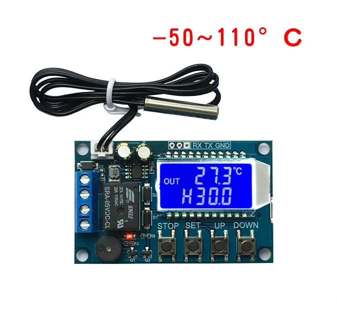 

XY-T01 Digital Thermostat Heating Refrigeration Digital Temperature Control Switch Temperature Controller Module