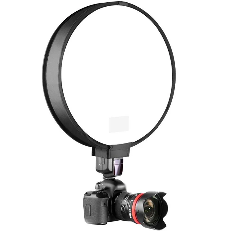 30 см складной мини круглый софтбокс для студийной съемки наверху - Цена: 281.76