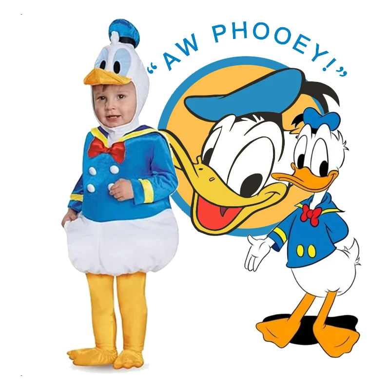 Костюмы для косплея из аниме Дональд Дак Диснея зимняя одежда с героями