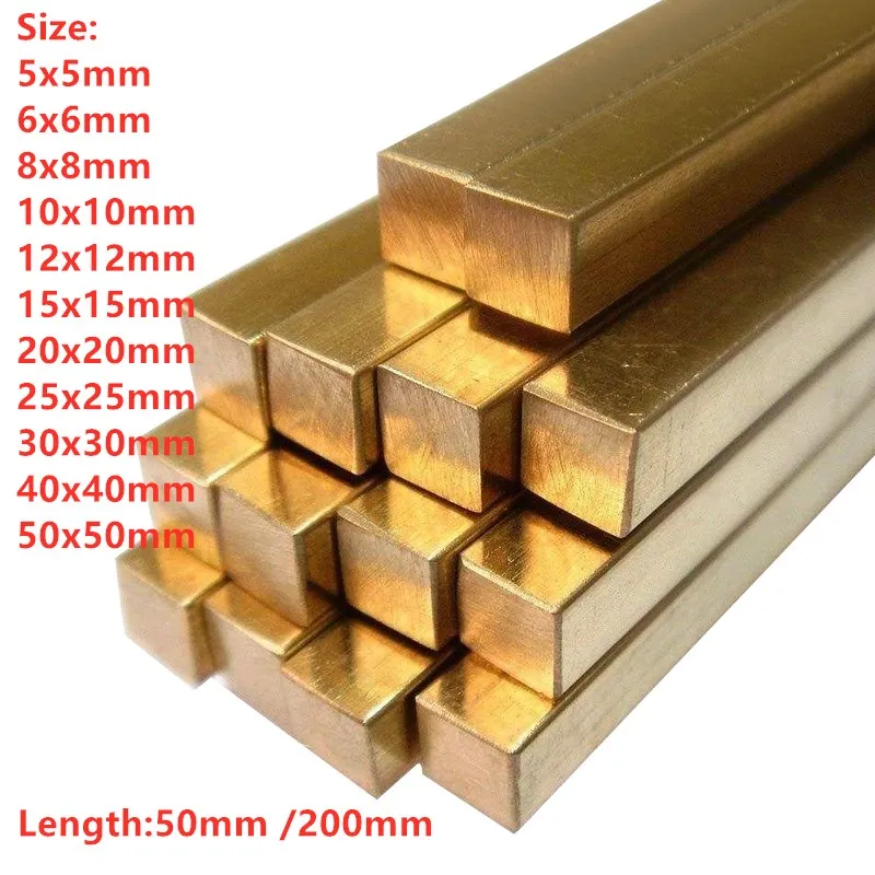 

Brass square stick solid thin rod 5/6/8/10/12/15/20x5/6/8/10/12/15/20x200mm small quartet brassiness bar 20-40x20-40x20-40mm