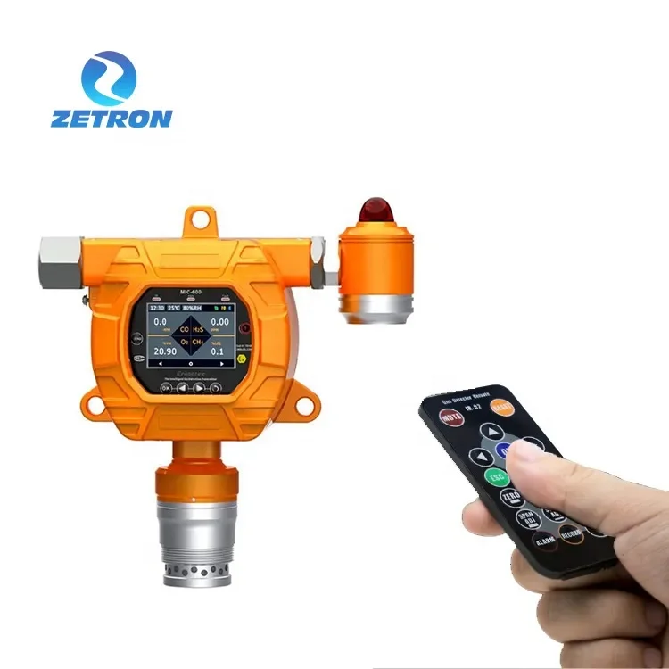 Zetron MIC600 онлайн 24-часовой монитор энергии и химических токсичных горючих газов в