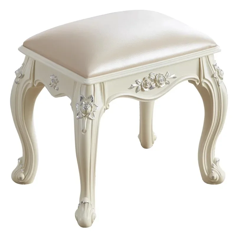 Комод для макияжа мягкая сумка маленький квадратный домашний стул принцессы и