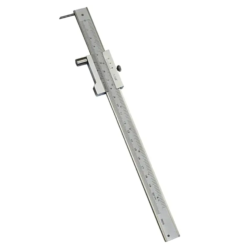 

0-200mm Marking Vernier Caliper with Scriber Needle Parallel Marking Gauging Ruler Measuring Instrument Tool