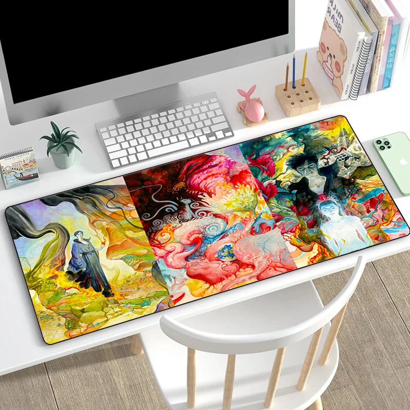 

Mouse Carpet Sandman Xxl Pad Anime Large Desk Mat Keyboard Deskmat Mause 900 × 400 Computer Tables Gaming Deskpad Pads Gamer Xl