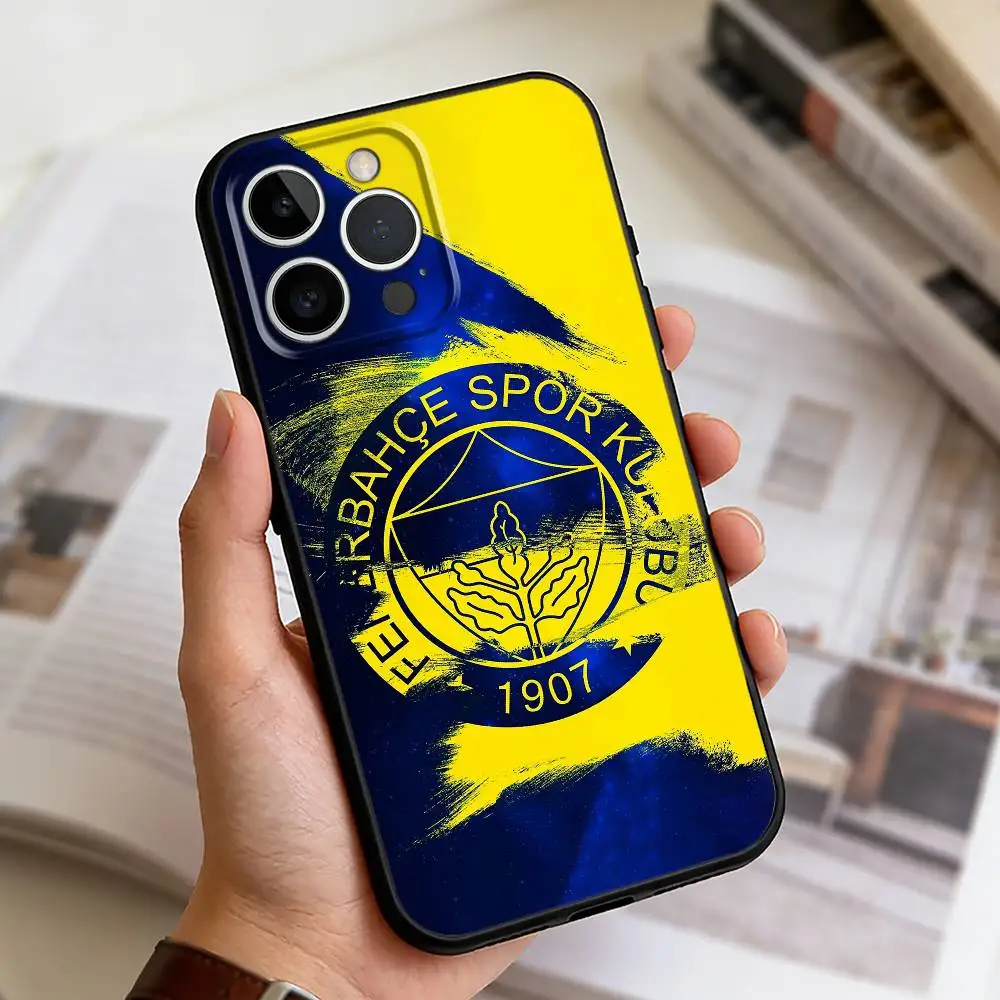 Фото Чехол для телефона 1970 T-Turkey F-Fenerbahce FC для iPhone 17,16,15,14,13,12,11 Plus,Pro Max,XS, мягкий силиконовый черный чехол №4