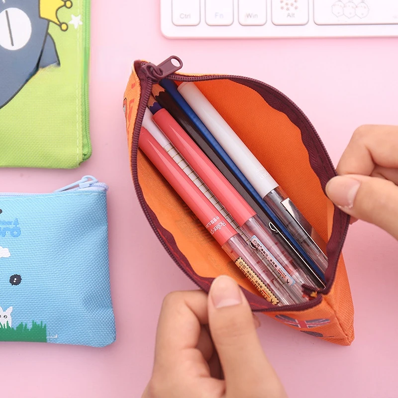 

Pencil Case Box File Case Storage Student Stationery School Office Supply Gift Kawaii Sheep Oxford Case