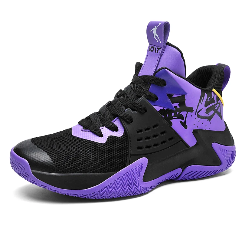 

2022, модная сетчатая Мужская обувь для баскетбола, дышащие кроссовки для тренировок на открытом воздухе