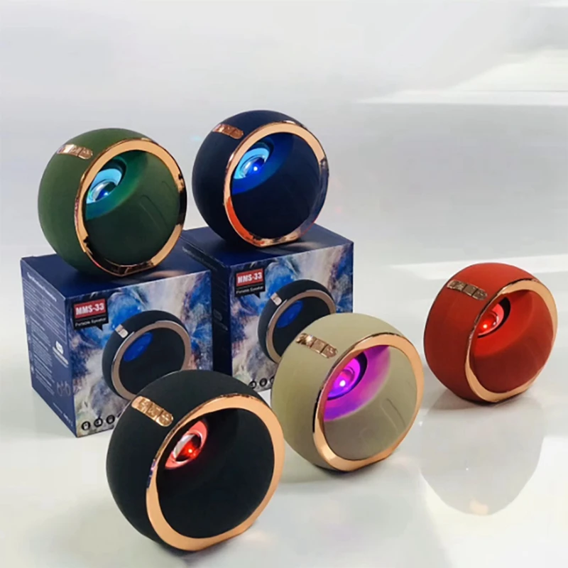 Лучшие предложения новинка Беспроводная Bluetooth колонка сабвуфер цветное