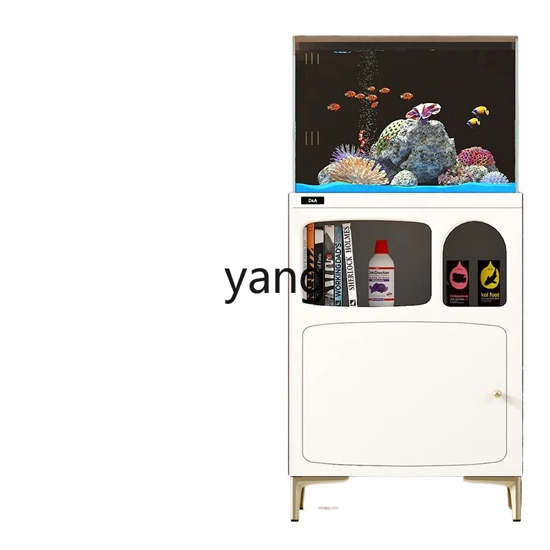 Аквариум с кремом LH интернет-знаменитостей домашний маленький задний фильтр для