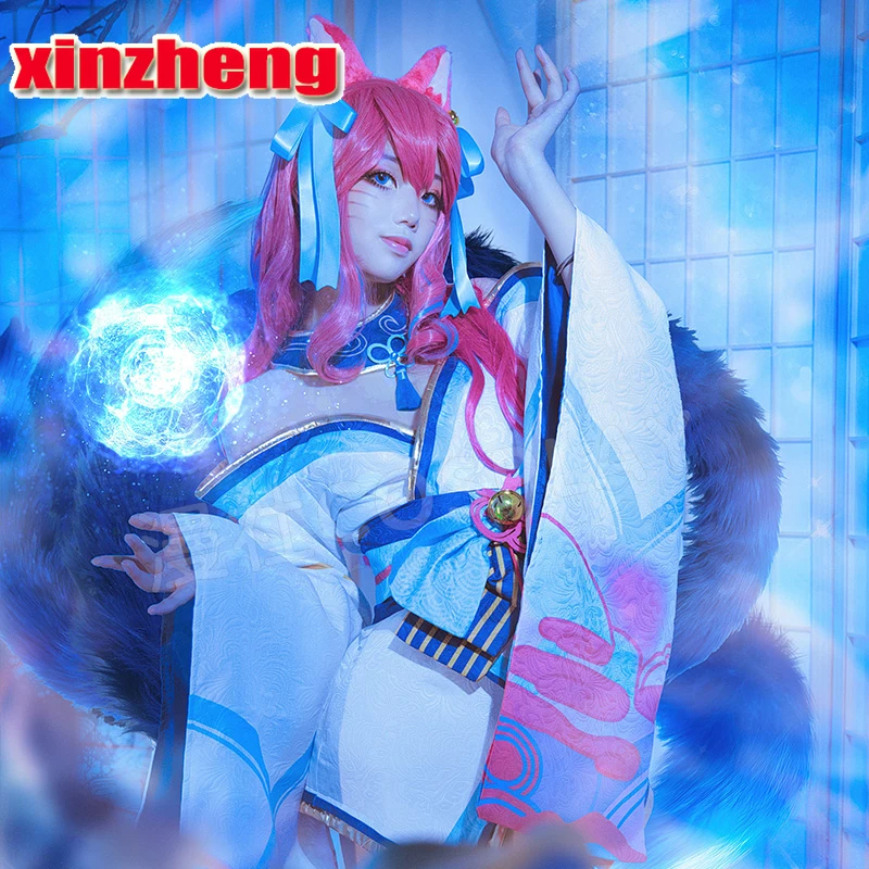 

Game LOL Spirit Blossom Ahri Cosplay Costumes Sexy Dresses Spirit Blossom Ahri Costumes for Women Cosplay Costumes