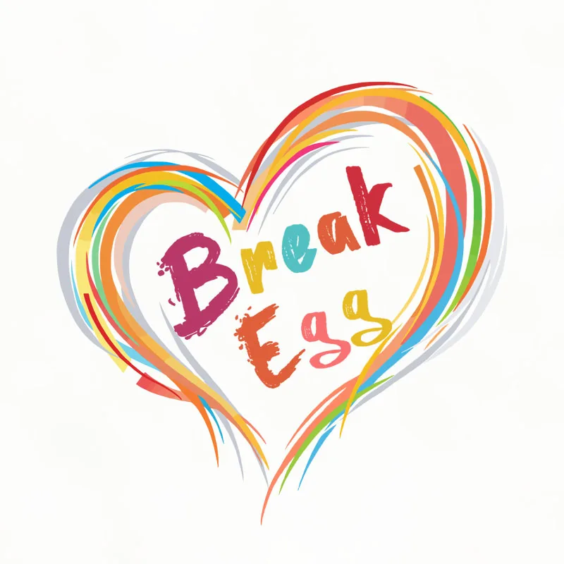 Женская толстовка на молнии Break Egg хлопковая с мультяшной вышивкой муравьи